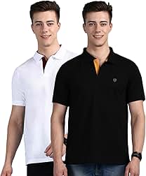Lux Cozi Mens Cotton Solid Relaxed Fit Polo Shirt